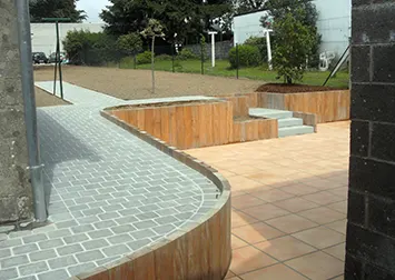 Terrasse en Merbau